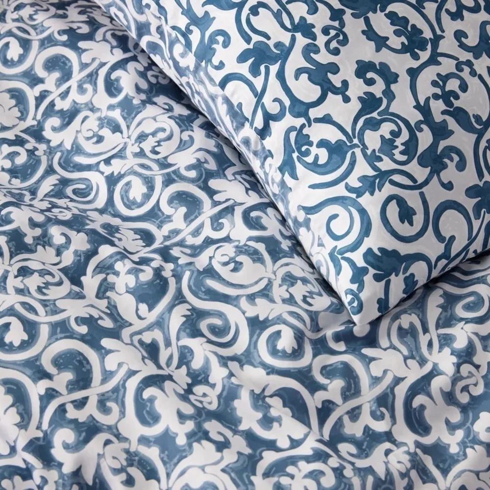 SFERRA Millbrook Euro Sham Egyptian Cotton Color Storm